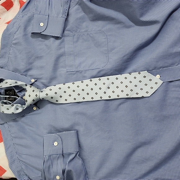 Vintage Christian Dior Designer Tie with Diamond Pattern - Picture 2 of 5